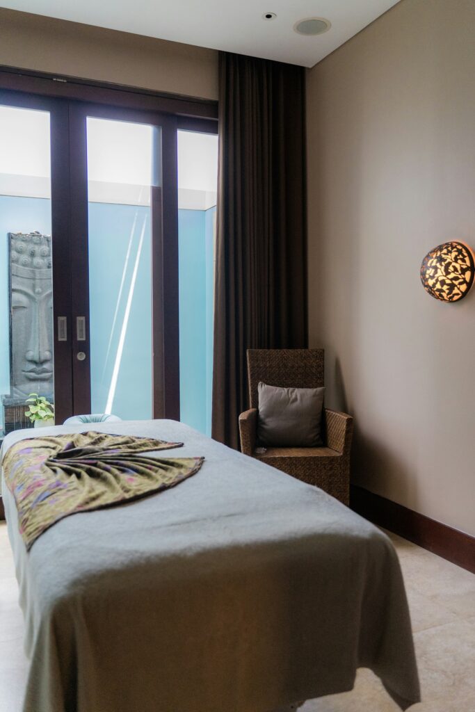 Soba za tretmane — mirna, topla
